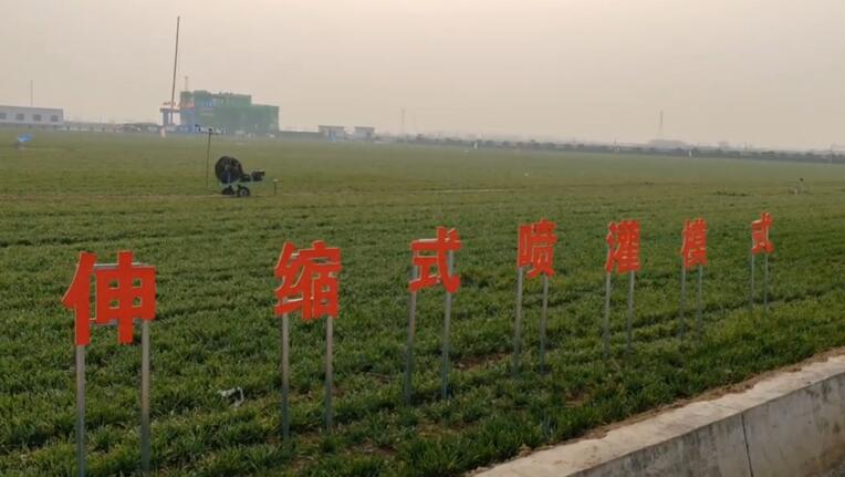 中國農業科學院農田灌溉所“高效節水試驗田”項目